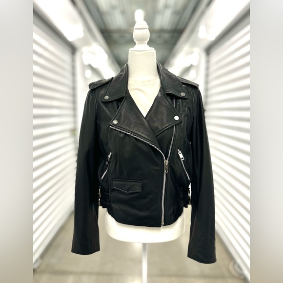 NWT - Walter Baker - Liz Leather Jacket - L - Picture 1 of 16